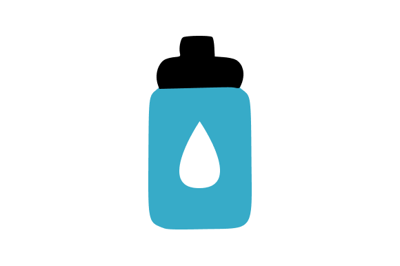 Blue Water Bottle Hydration Clip Art: A Graphic Designer’s Perspective