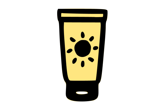 Sunscreen Lotion Bottle Protection Graphics