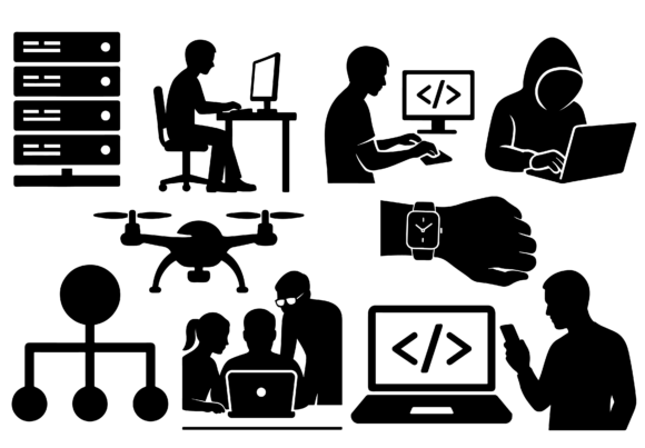 Technology Devices Tools SVG, EPS, PNG for Digital Sellers
